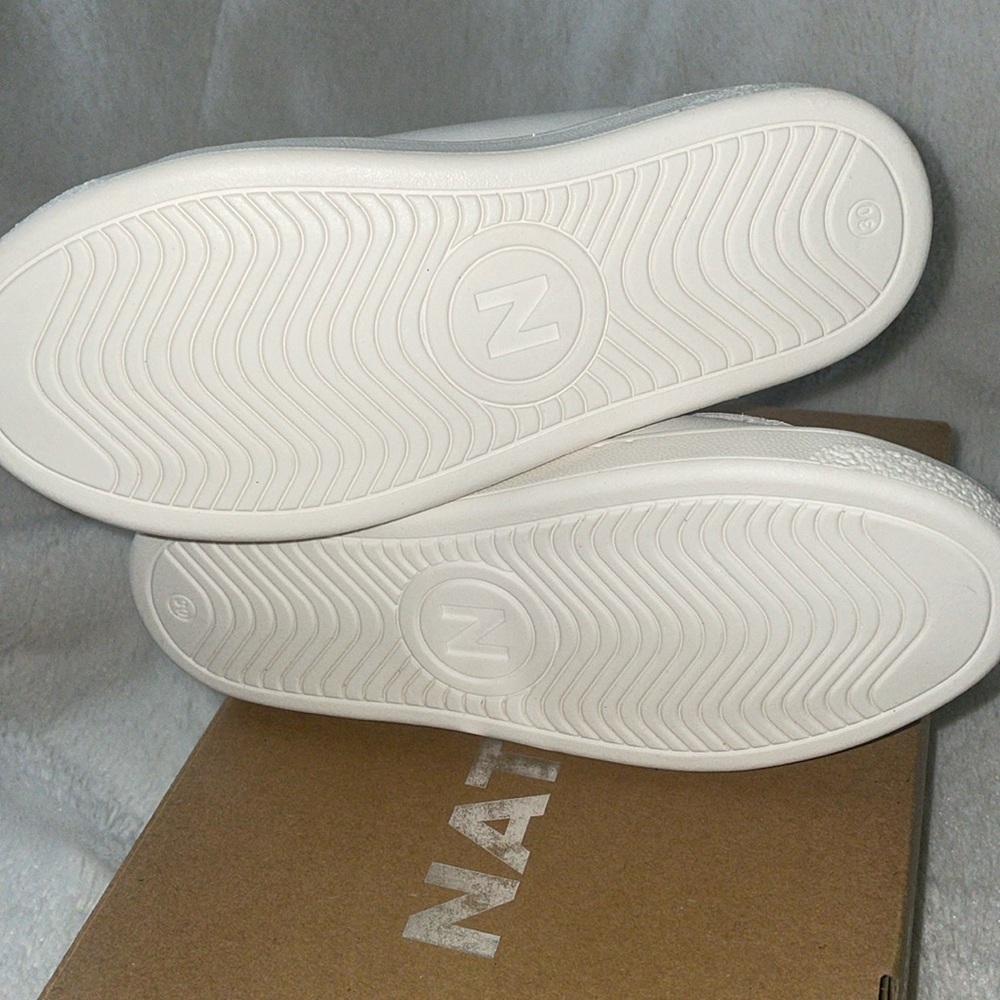 NWT NATURINO HASSELT Sneaker in White-Silver-Platinum - Picture 14 of 15